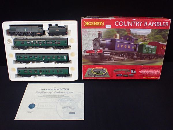 HORNBY 00 GAUGE BOXED TRAIN SETS