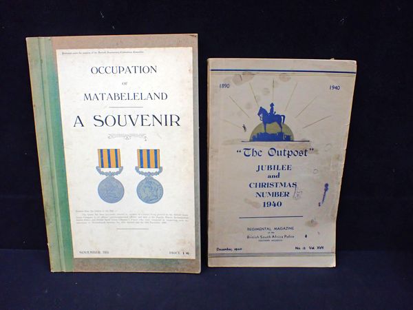 OCCUPATION OF MATABELELAND - A SOUVENIR