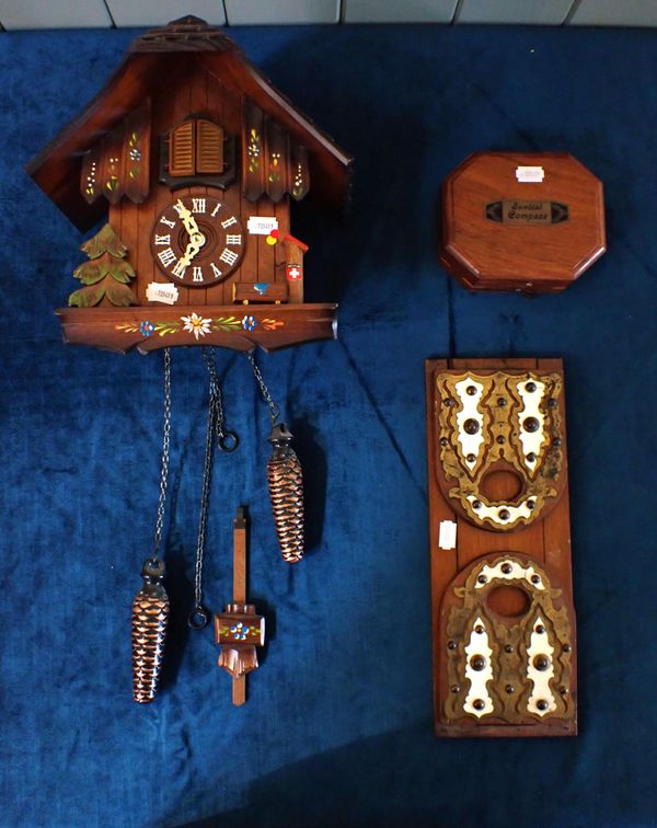 A MODERN SWISS CUCKOO CLOCK