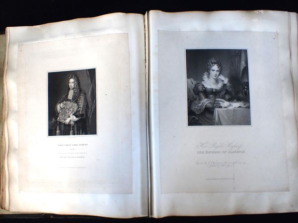 A 19TH CENTURY SCRAPBOOK OF NOBILITY, ROYALTY