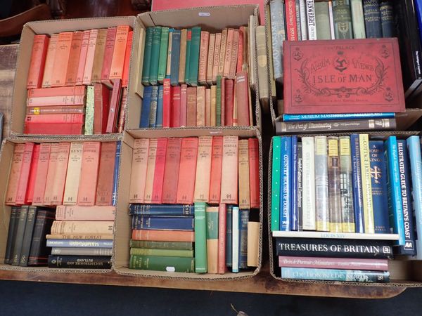 A QUANTITY OF BOOKS, MOSTLY TOPOGRAPHICAL INTEREST