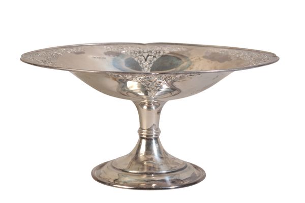 A GEORGE V SILVER TAZZA