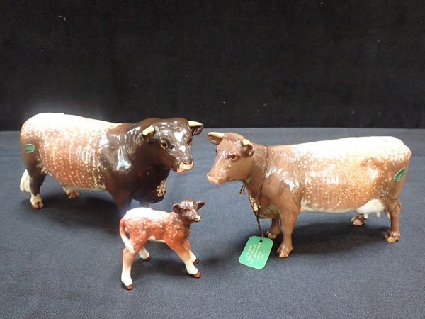 A BESWICK DAIRY SHORTHORN BULL