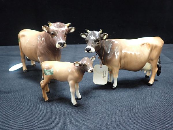 A BESWICK JERSEY BULL, CH. DUNSLEY COY BOY