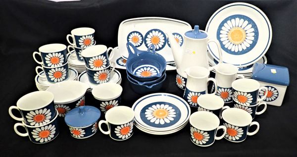 A COLLECTION OF NORWEGIAN FIGGJO FLINT POTTERY ‘TURI’ DESIGN TABLE WARE