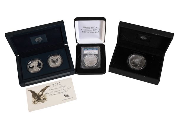 AN AMERICAN EAGLE SILVER DOLLAR 2021 (TYPE 2)