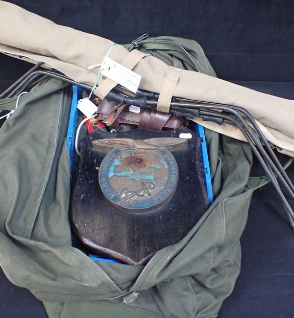 A QUANTITY OF MILITARY ITEMS