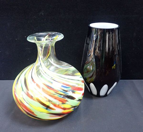 MODERN STUDIO GLASS VASES