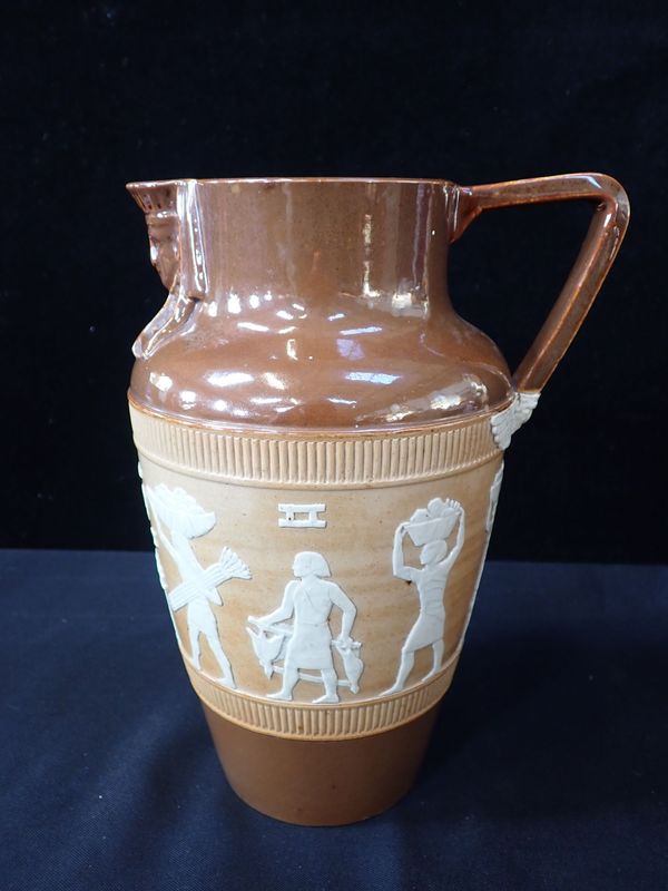 A DOULTON LAMBETH EGYPTIAN FRIEZE JUG