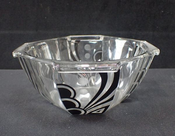 ART DECO  GLASS BOWL