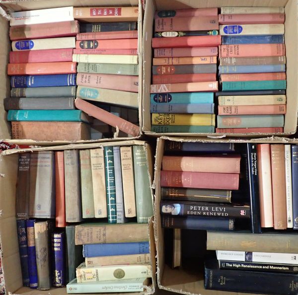 A QUANTITY OF BOOKS