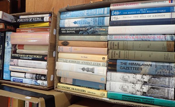 A COLLECTION OF TRAVEL BOOKS