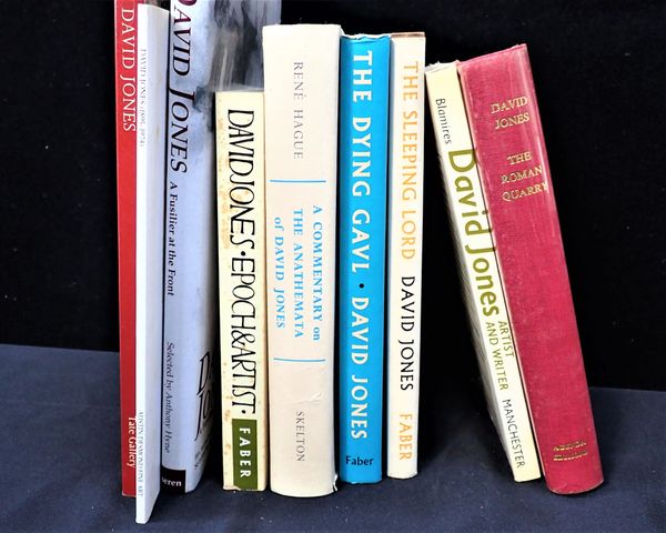 A COLLECTION OF BOOKS BY AND ABOUT DAVID JONES