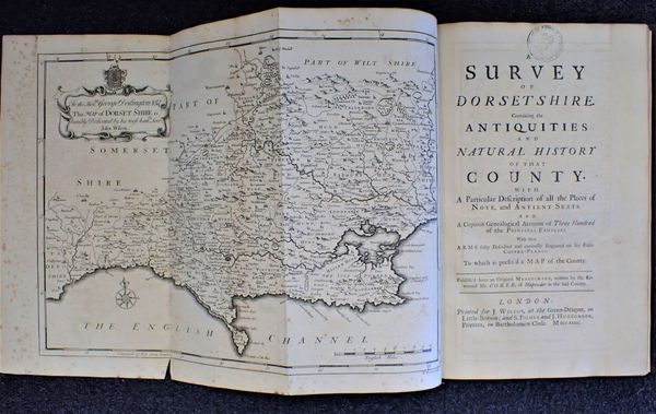 COKER: 'A SURVEY OF DORSETSHIRE containing the ANTIQUITIES AND NATURAL HISTORY