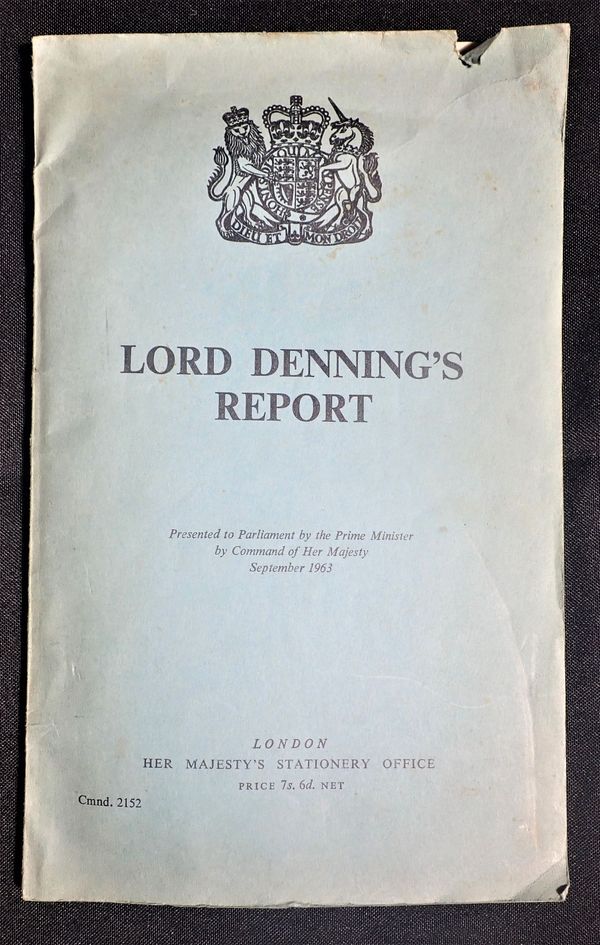 LORD DENNING'S REPORT