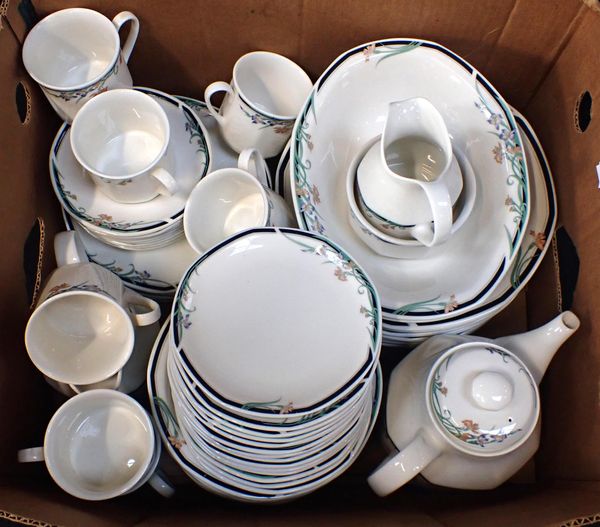 ROYAL DOULTON PART DINNER AND TEA SERVICE