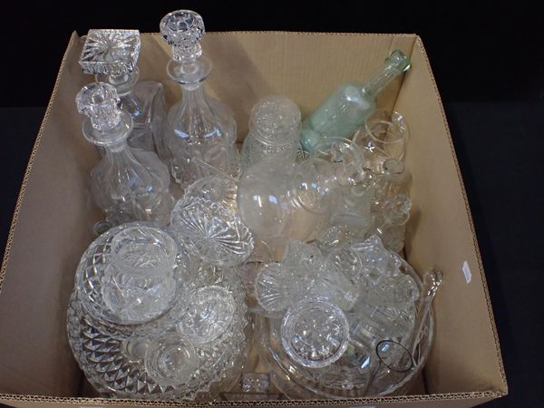 A COLLECTION OF DOMESTIC GLASS