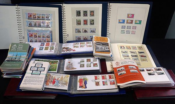 JERSEY UM STAMP COLLECTION
