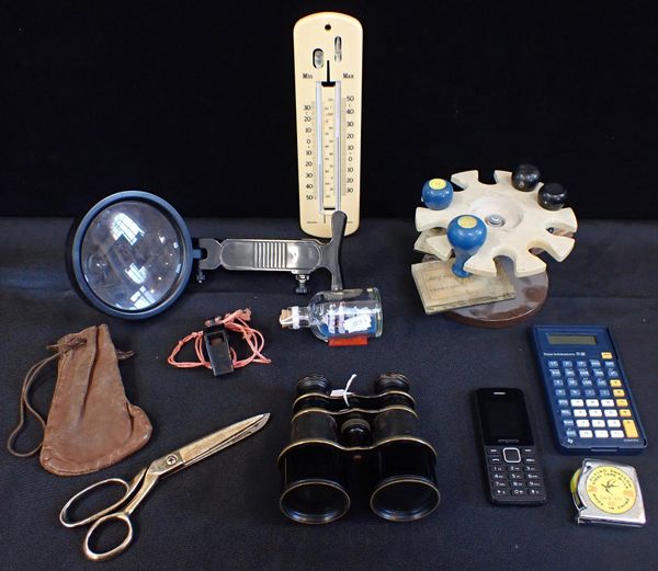 A PAIR OF BINOCULARS
