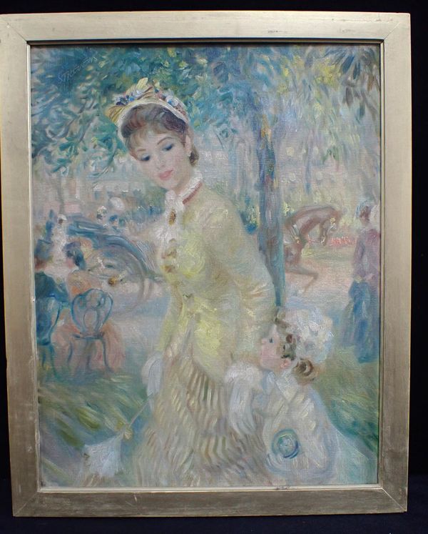 JOHN STREVENS 1902 - 1990: 'A WALK IN THE PARK'