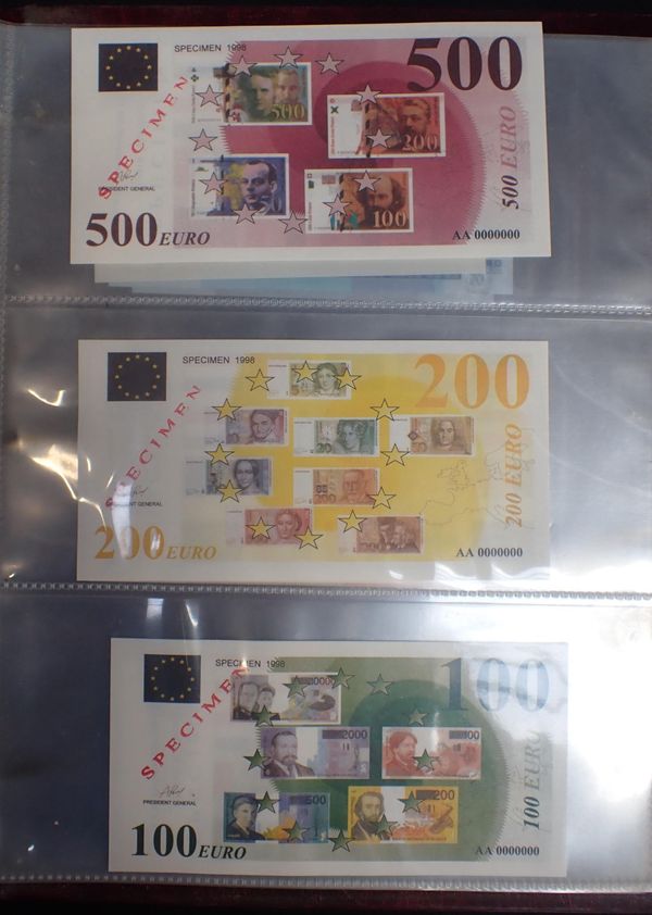 AN ALBUM OF ENGLISH BANK NOTES