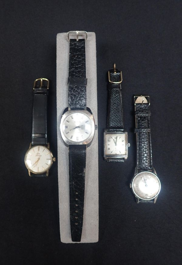 FOUR WRIST WATCHES