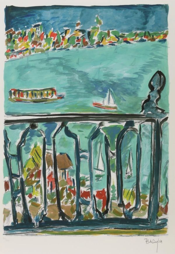 BOB DYLAN (B. 1941) THE DRAWN BLANK SERIES, 2008: 'Vista from Balcony'