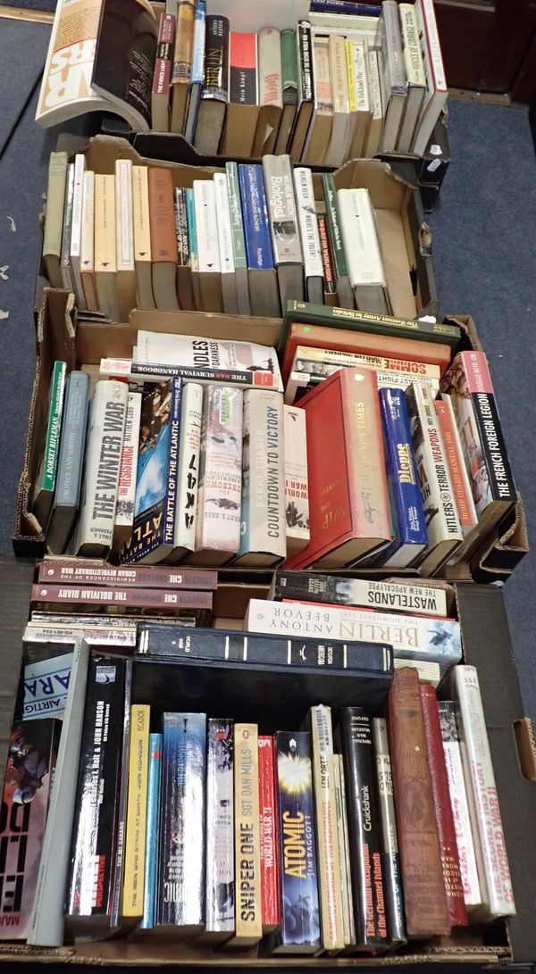 A QUANTITY OF MILITARY BOOKS