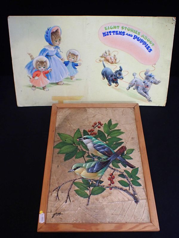 A WATERCOLOUR ARTWORK FOR A DEAN'S CHILDRENS' BOOK COVER