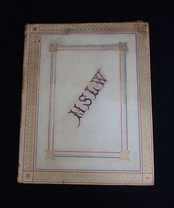 A 'GRAND TOUR' VELLUM BOUND PHOTO ALBUM