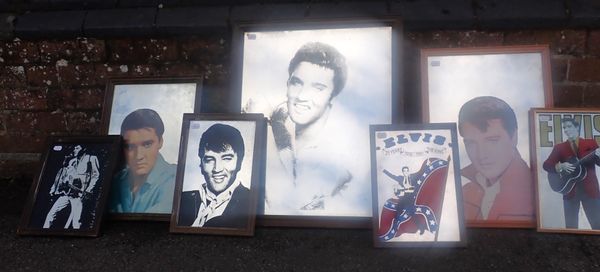 SEVEN KITSCH ELVIS MIRRORS