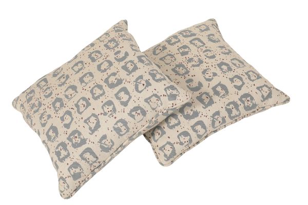 PAIR OF CUSHIONS DESIGNED BY NATTIER
