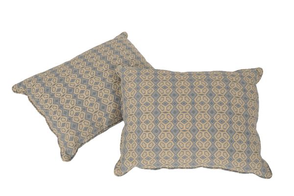 PAIR OF LONG CUSHIONS DESIGNED BY NATTIER
