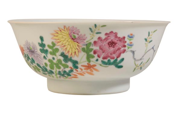 FINE FAMILLE ROSE BOWL, YONGZHENG PERIOD