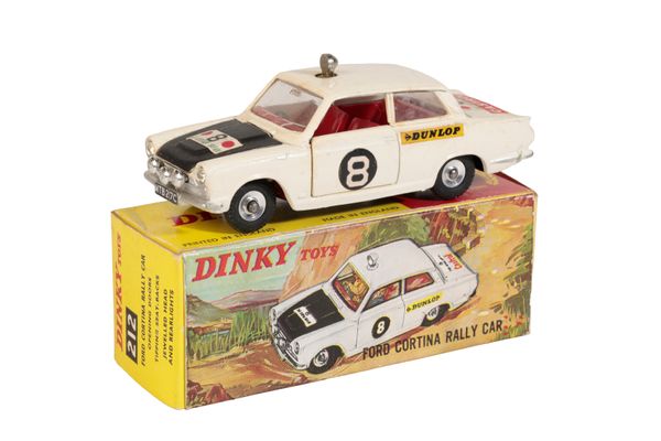 DINKY TOYS FORD CORTINA RALLY CAR (212)