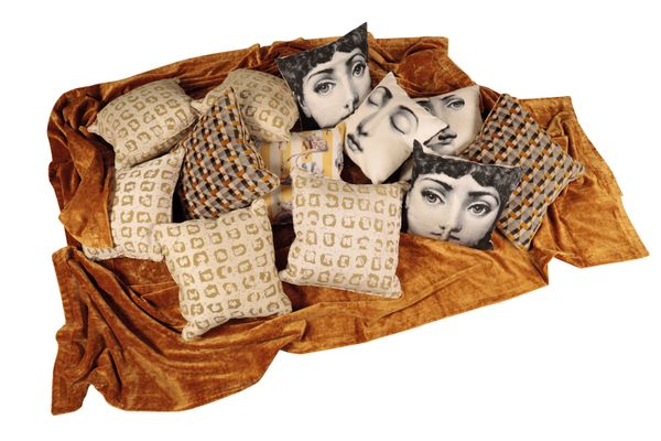 ATELIER FORNASETTI: A SET OF FOUR CUSHIONS