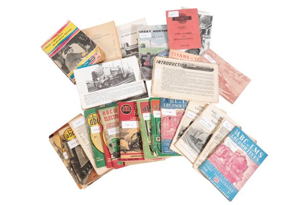 COLLECTION OF ABC LOCO STOCK BOOKS