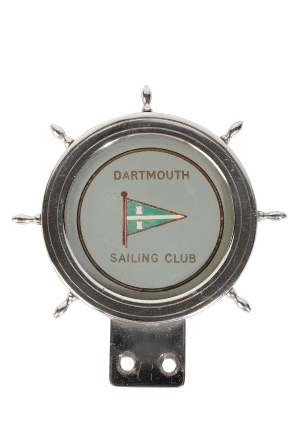 DARTMOUTH SAILING CLUB MEMBER’S CAR/BOAT BADGE c1950s