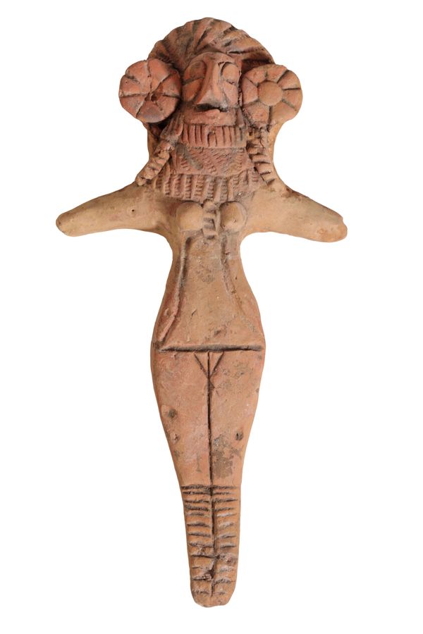 INDUS VALLEY TERRACOTTA FERTILITY FIGURE, POSSIBLY 2000BC