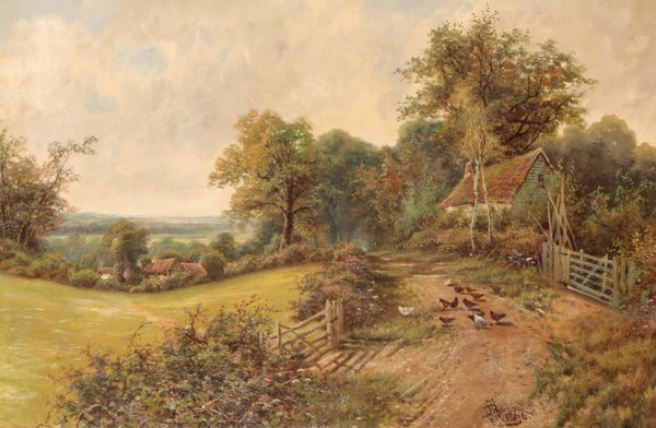 HENRY BATES JOEL (fl. 1880-1920) 'The Country Lanes of England'