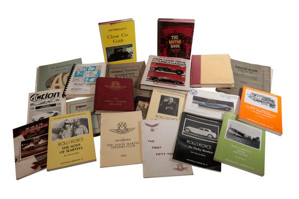 COLLECTION OF MOTORING WORKSHOP MANUALS AND OTHER VARIOUS MOTORING BOOKS