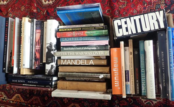 A COLLECTION OF PHOTOGRAPHY BOOKS