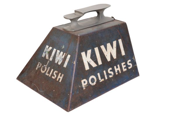 KIWI POLISHES SHOE SHINE BOX