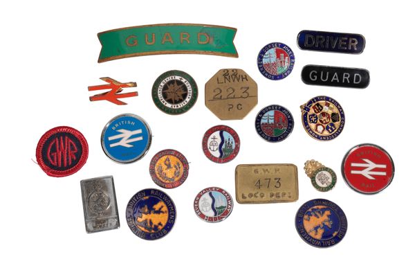 COLLECTION OF RAILWAY BADGES