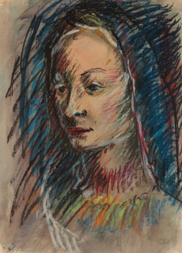 * ROWLAND SUDDABY (1912-1972) Head and shoulders portrait of a woman