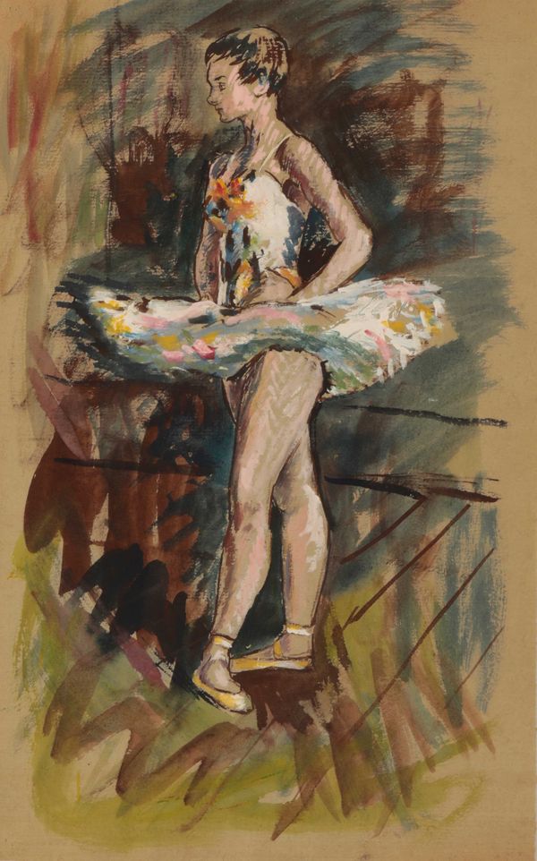 * ROWLAND SUDDABY (1912-1972) 'Ballerina'