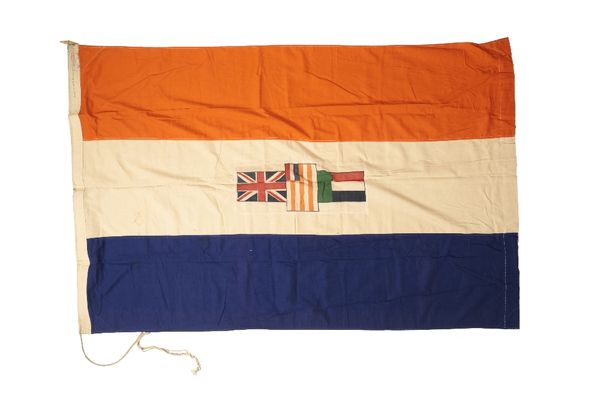 TWO SOUTH AFRICAN FLAGS