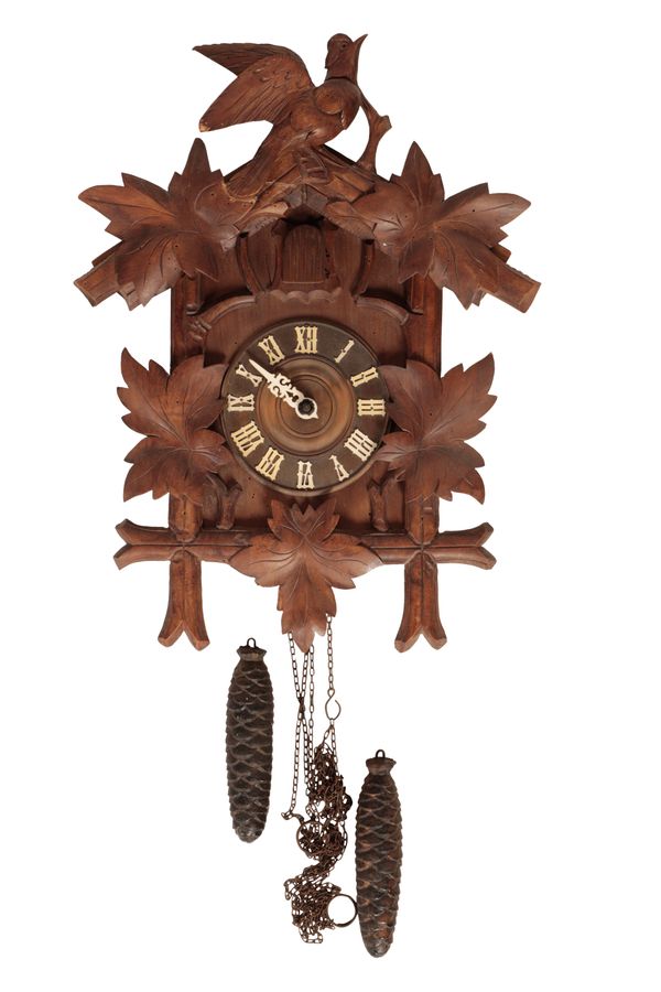 A BLACK FOREST CUCKOO CLOCK