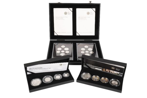 A Royal Mint 2008 United Kingdom Coinage Emblems of Britain Silver Proof Collection