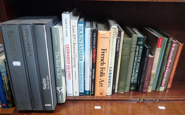 A COLLECTION OF ART BOOKS